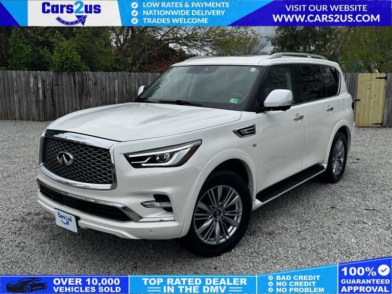 2019 INFINITI QX80 LUXE in Woodbridge VA For Sale - Image 1