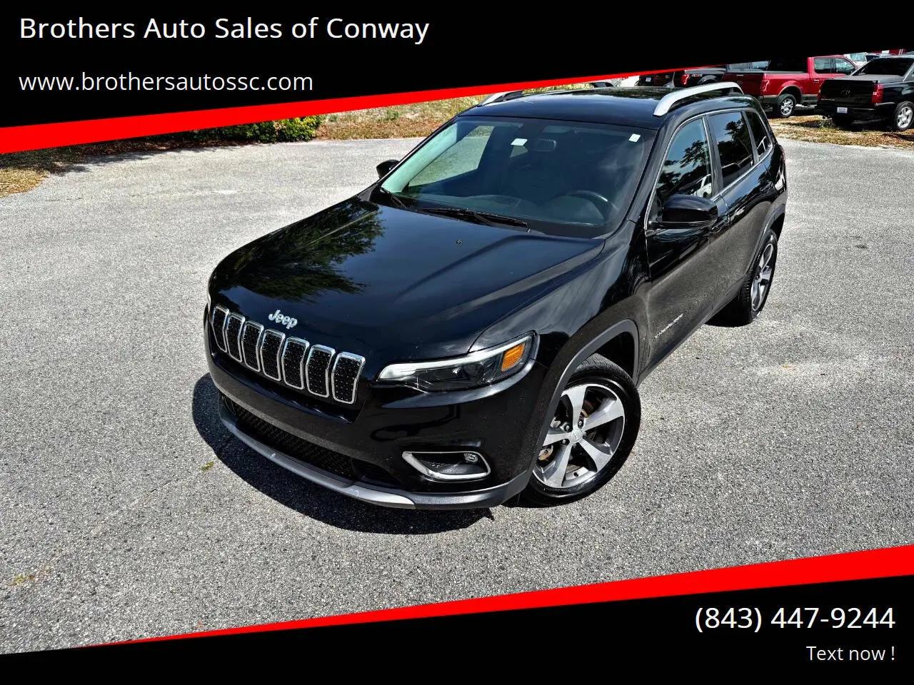 2019 Jeep Cherokee Limited in Conway SC For Sale - Image 1