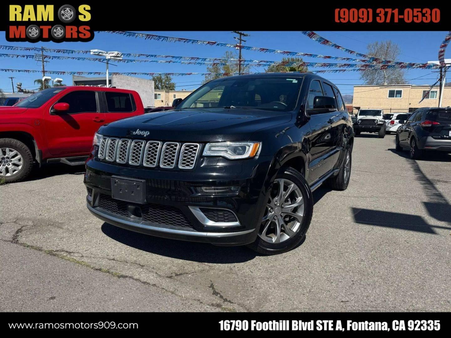 2019 Jeep Grand Cherokee Summit in Fontana CA For Sale - Image 1