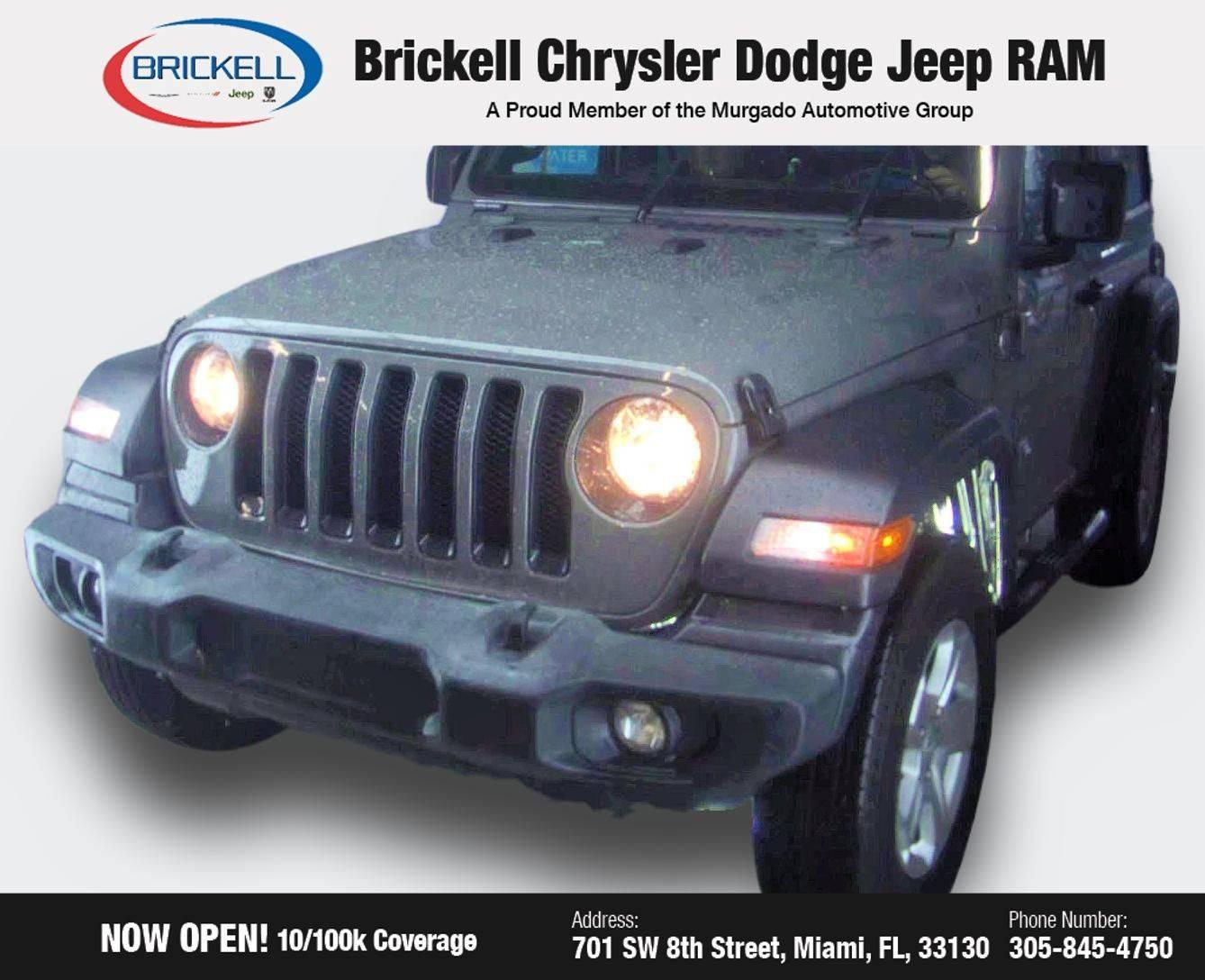 2019 Jeep Wrangler Sport S in Miami FL For Sale - Image 1