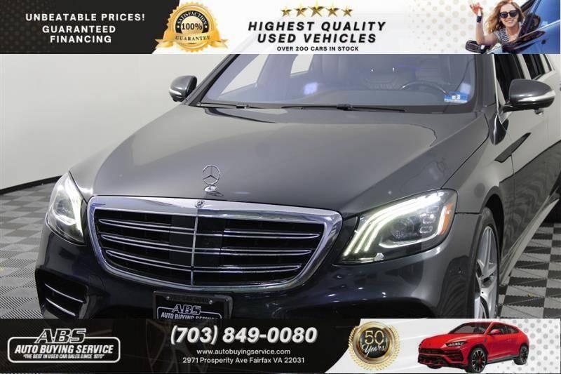 2019 Mercedes-Benz S-Class S 560 in Fairfax VA For Sale - Image 1