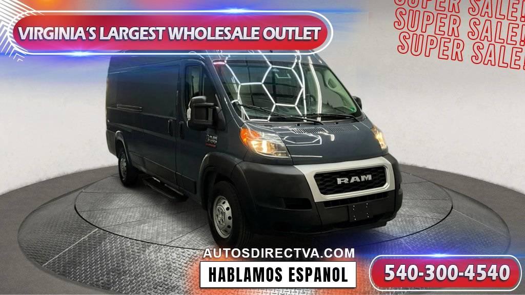 2019 Ram ProMaster Cargo Van 3500 in Manassas VA For Sale - Image 1