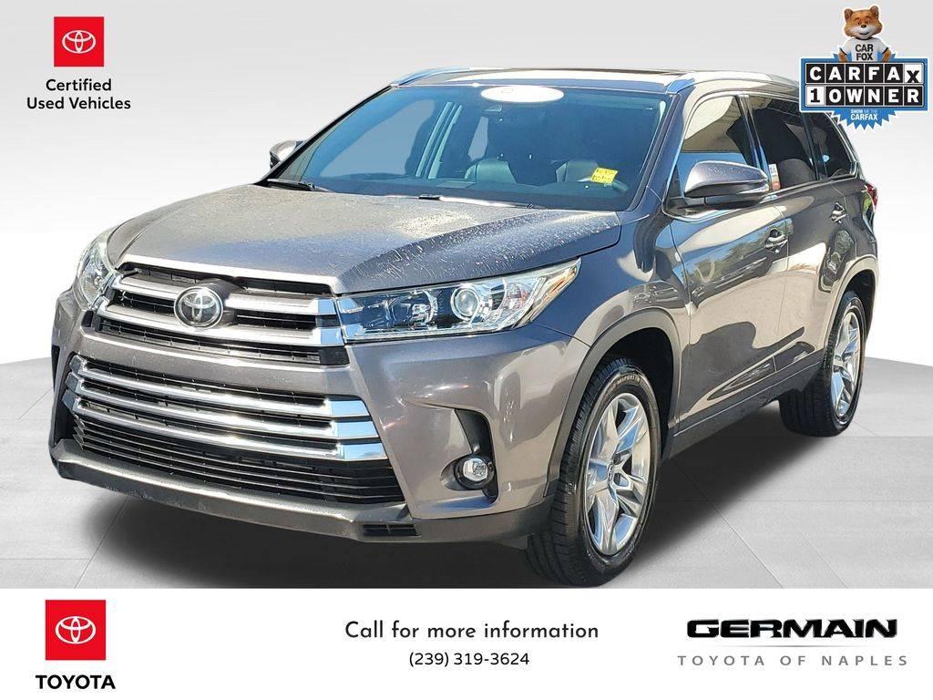 2019 Toyota Highlander Limited in Naples FL For Sale - Image 1