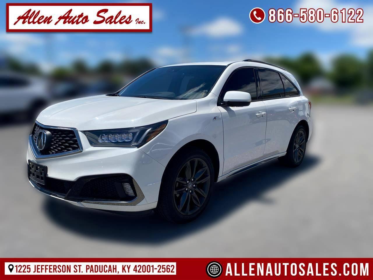 2020 Acura MDX A-Spec with Technology Package in Paducah KY For Sale - Image 1