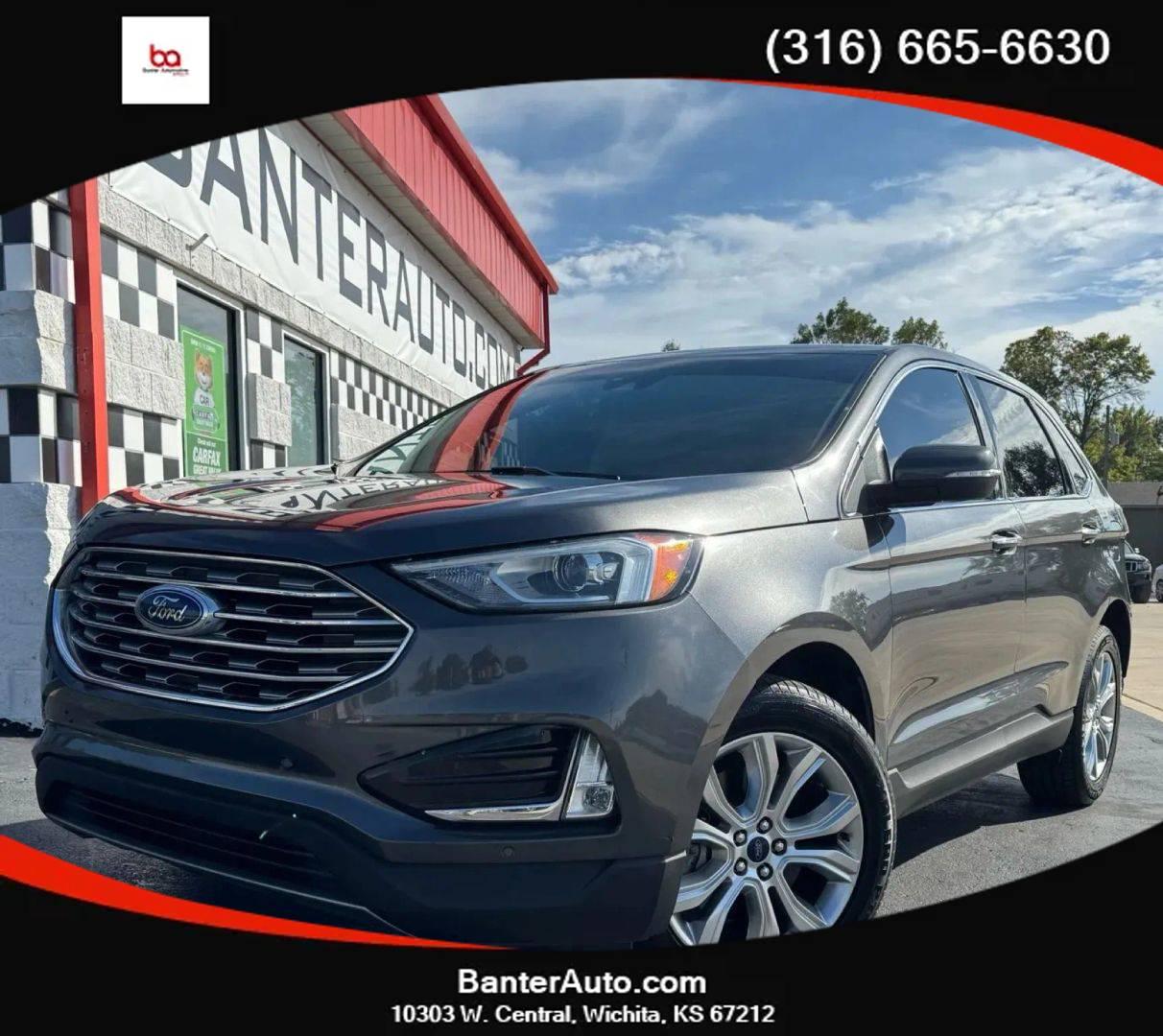2020 Ford Edge Titanium in Wichita KS For Sale - Image 1