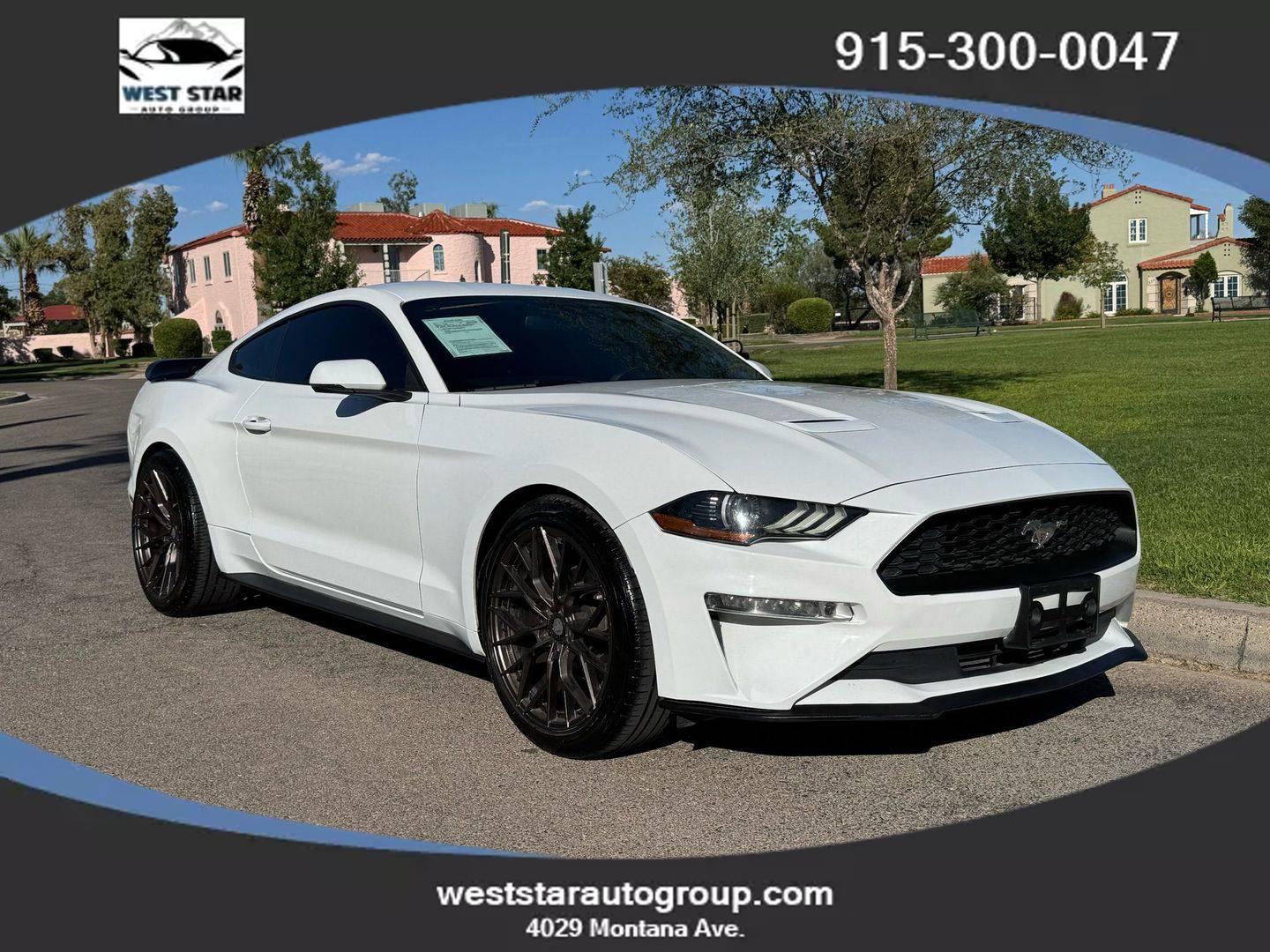 2020 Ford Mustang EcoBoost Premium in El Paso TX For Sale - Image 1