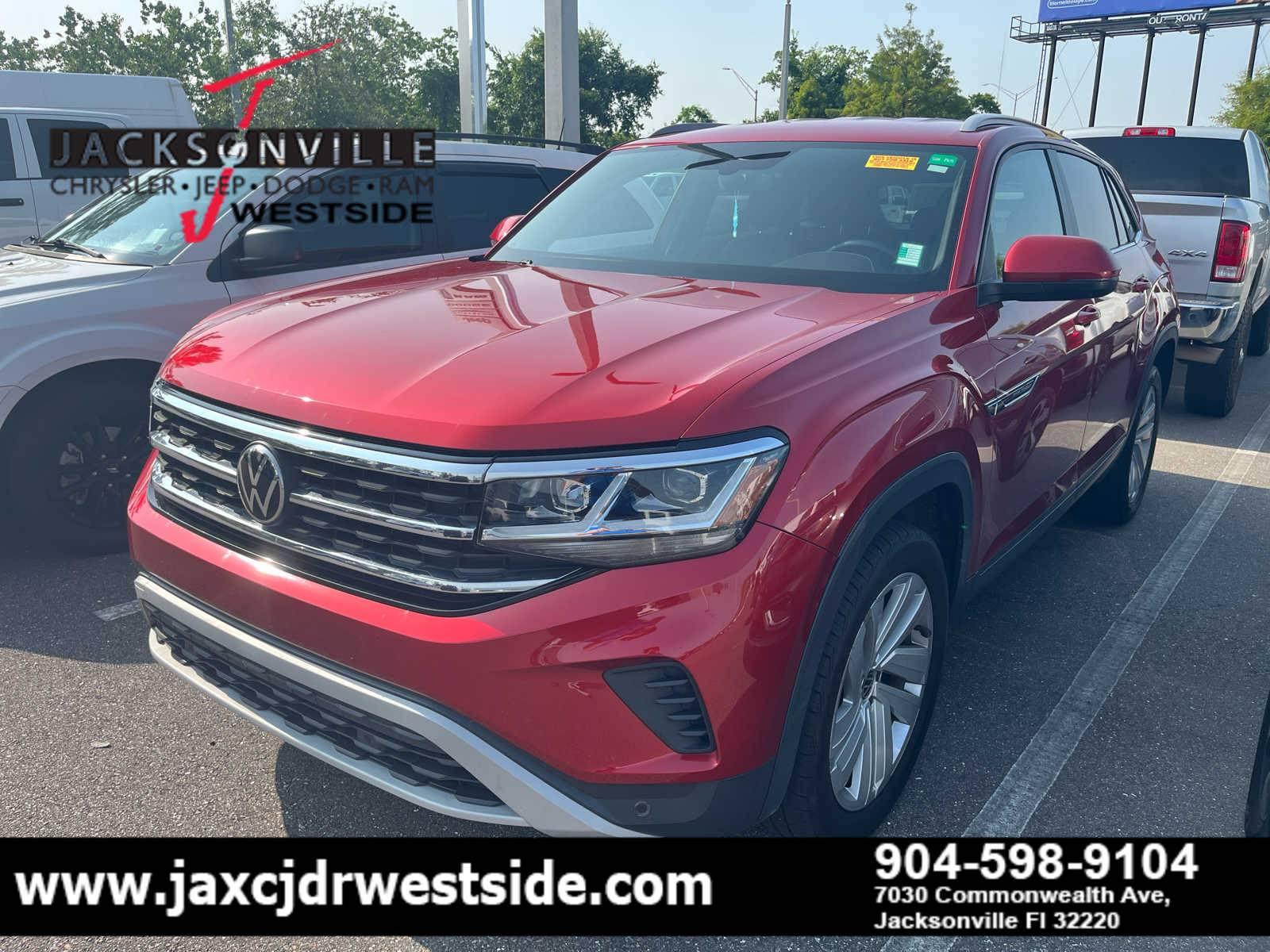 2020 Volkswagen Atlas Cross Sport SE with Technology in Jacksonville FL For Sale - Image 1