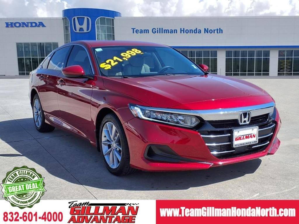 2021 Honda Accord LX in Houston TX For Sale - Image 1