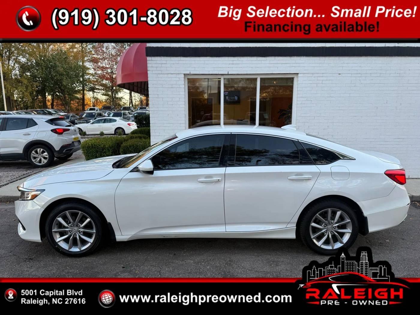 2021 Honda Accord LX in Raleigh NC For Sale - Image 1