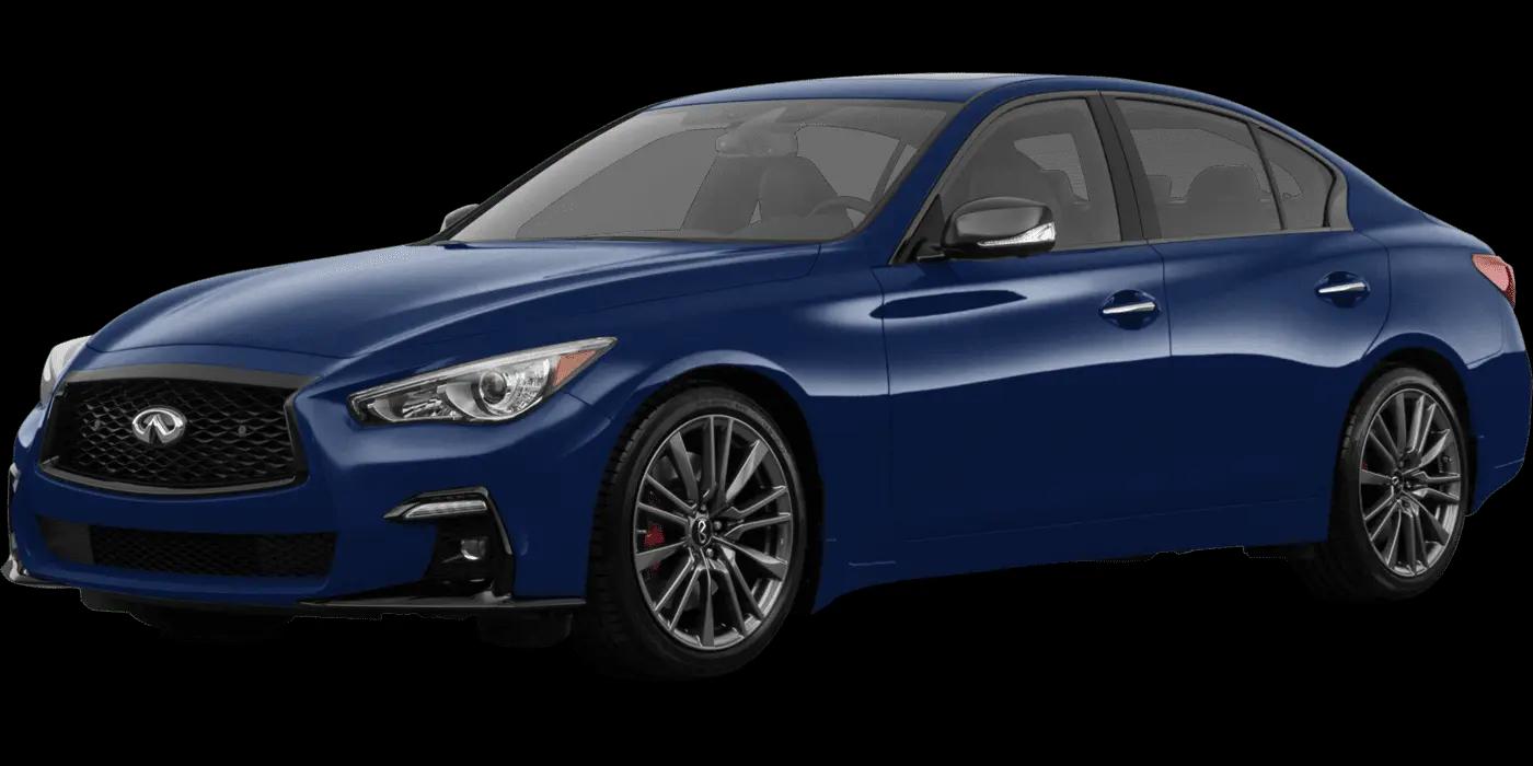 2021 INFINITI Q50 RED SPORT 400 in Tamarac FL For Sale - Image 1