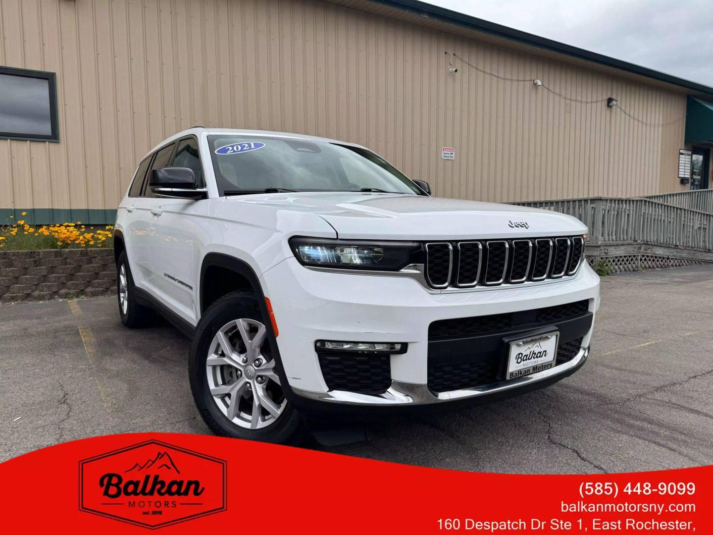 2021 Jeep Grand Cherokee Limited in East Rochester NY For Sale - Image 1