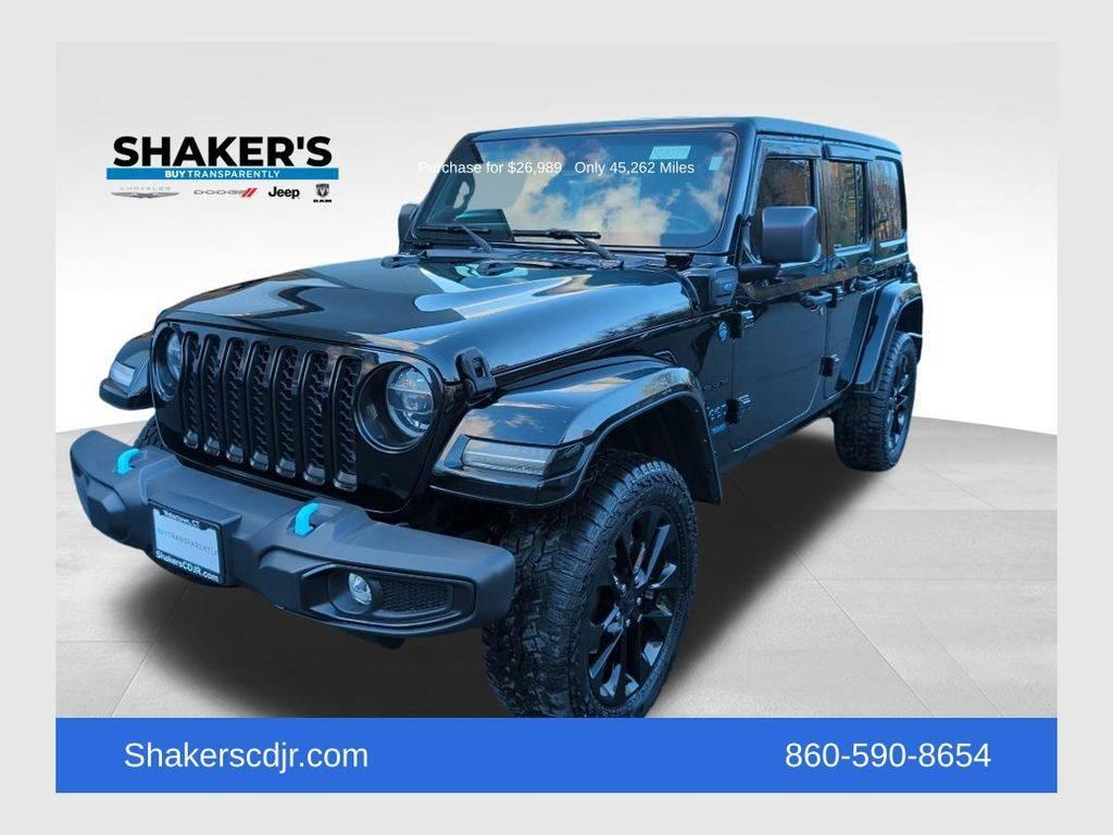 2021 Jeep Wrangler Sahara 4xe in Watertown CT For Sale - Image 1