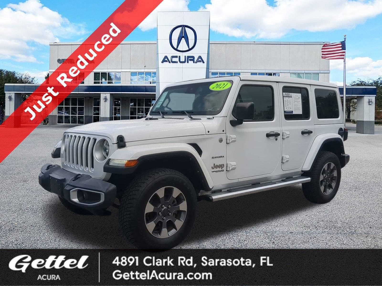 2021 Jeep Wrangler Sahara in Sarasota FL For Sale - Image 1