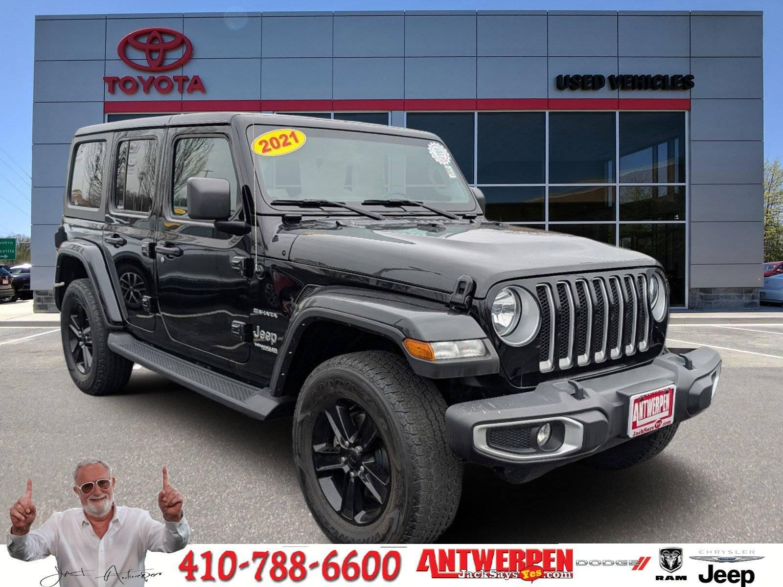 2021 Jeep Wrangler Sahara in Catonsville MD For Sale - Image 1