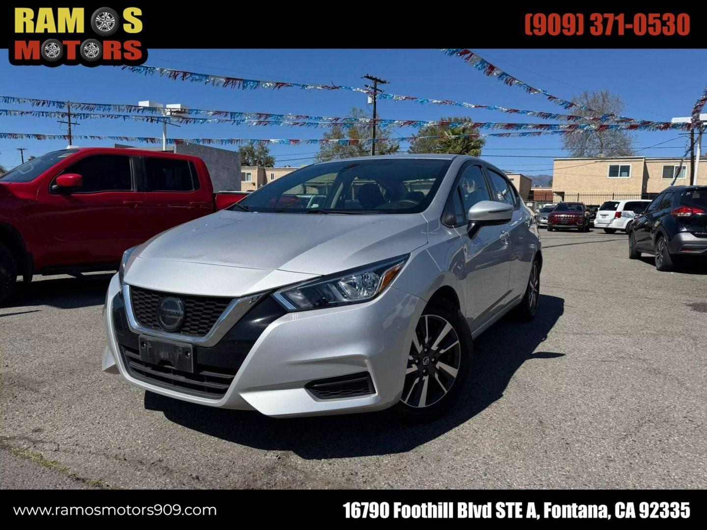 2021 Nissan Versa SV in Fontana CA For Sale - Image 1