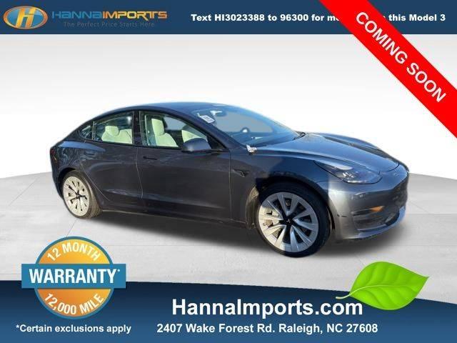 2021 Tesla Model 3 Long Range in Raleigh NC For Sale - Image 1
