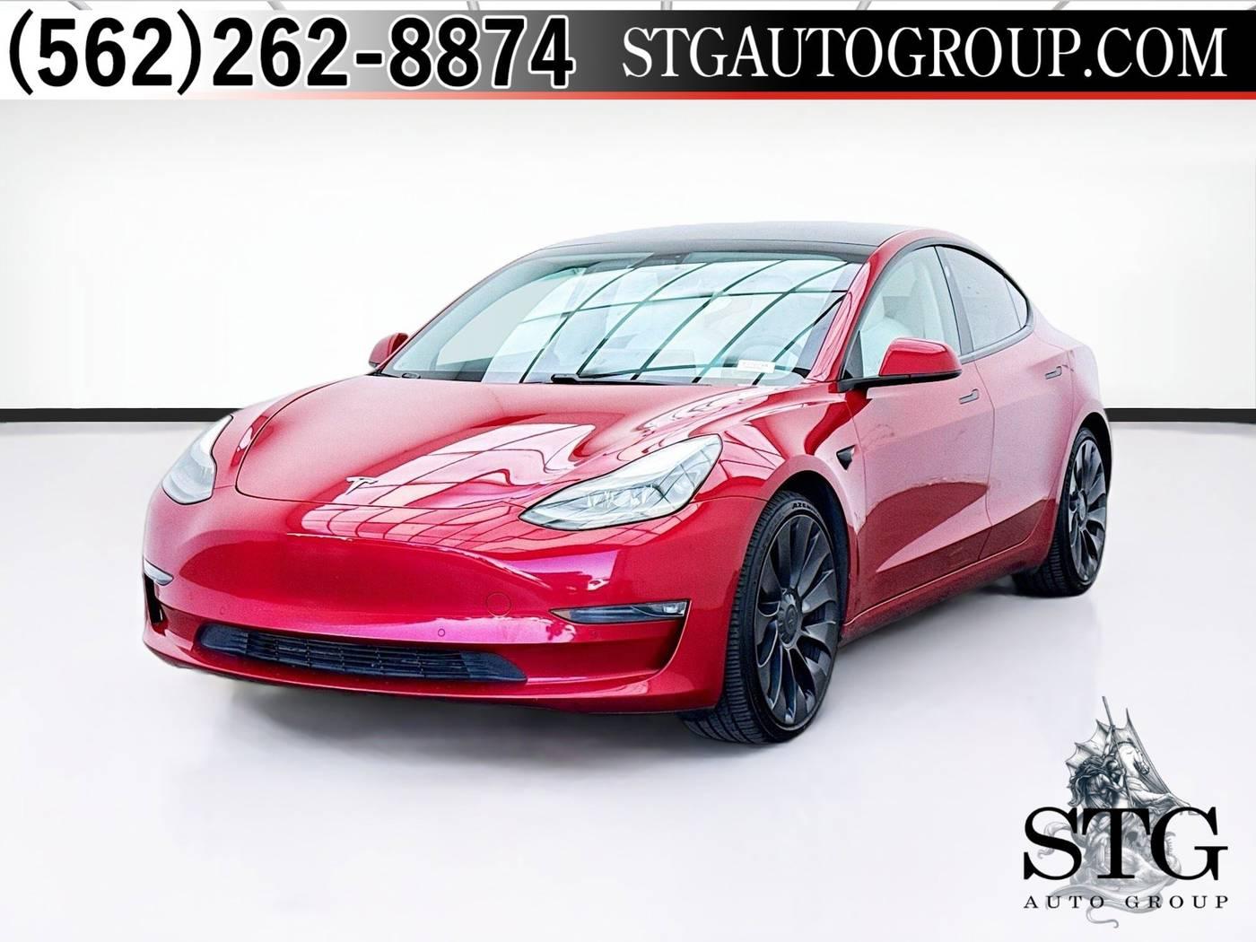2021 Tesla Model 3 Performance in Bellflower CA For Sale - Image 1