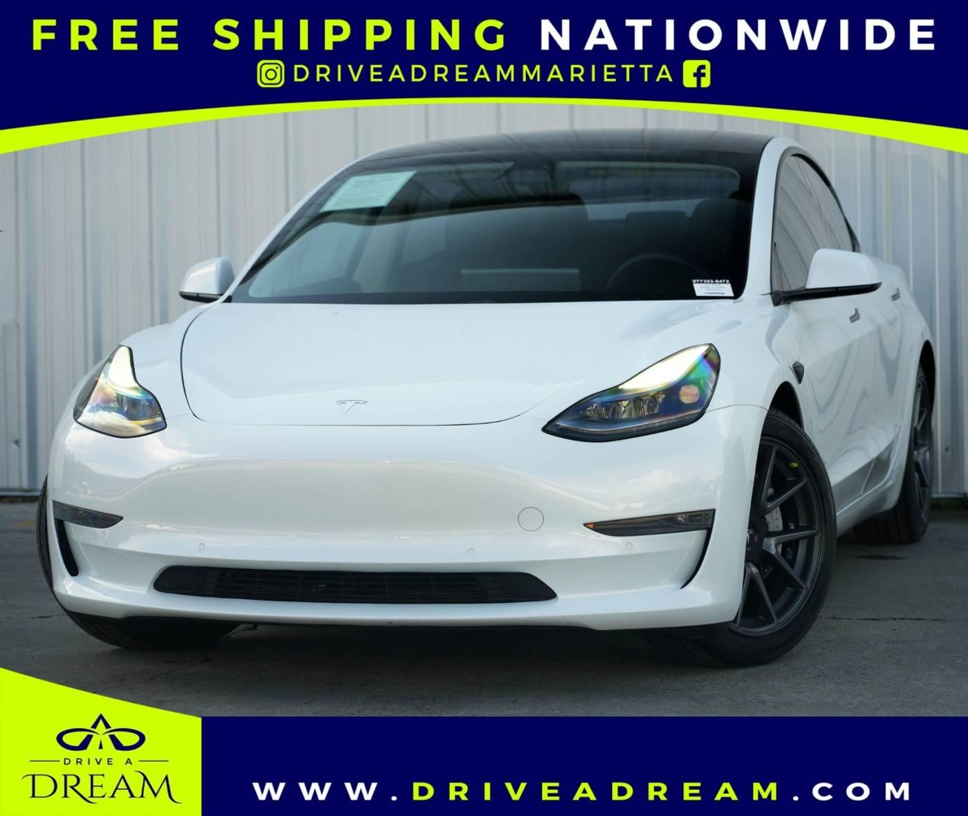 2021 Tesla Model 3 Standard Range Plus in Marietta GA For Sale - Image 1