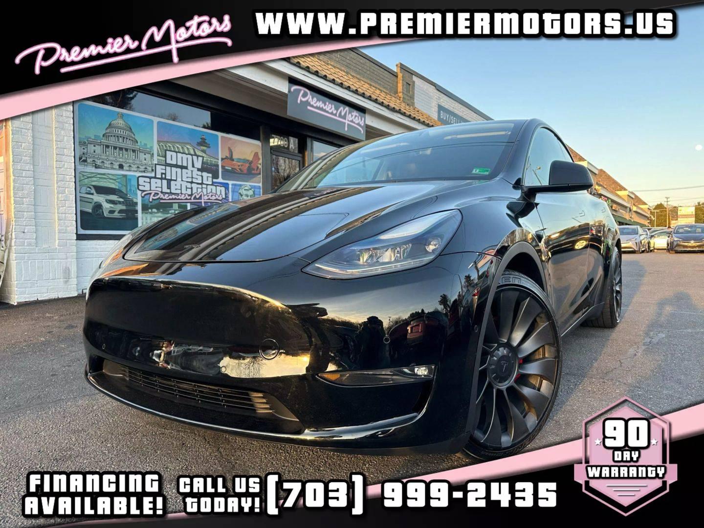 2021 Tesla Model Y Performance in Falls Church VA For Sale - Image 1