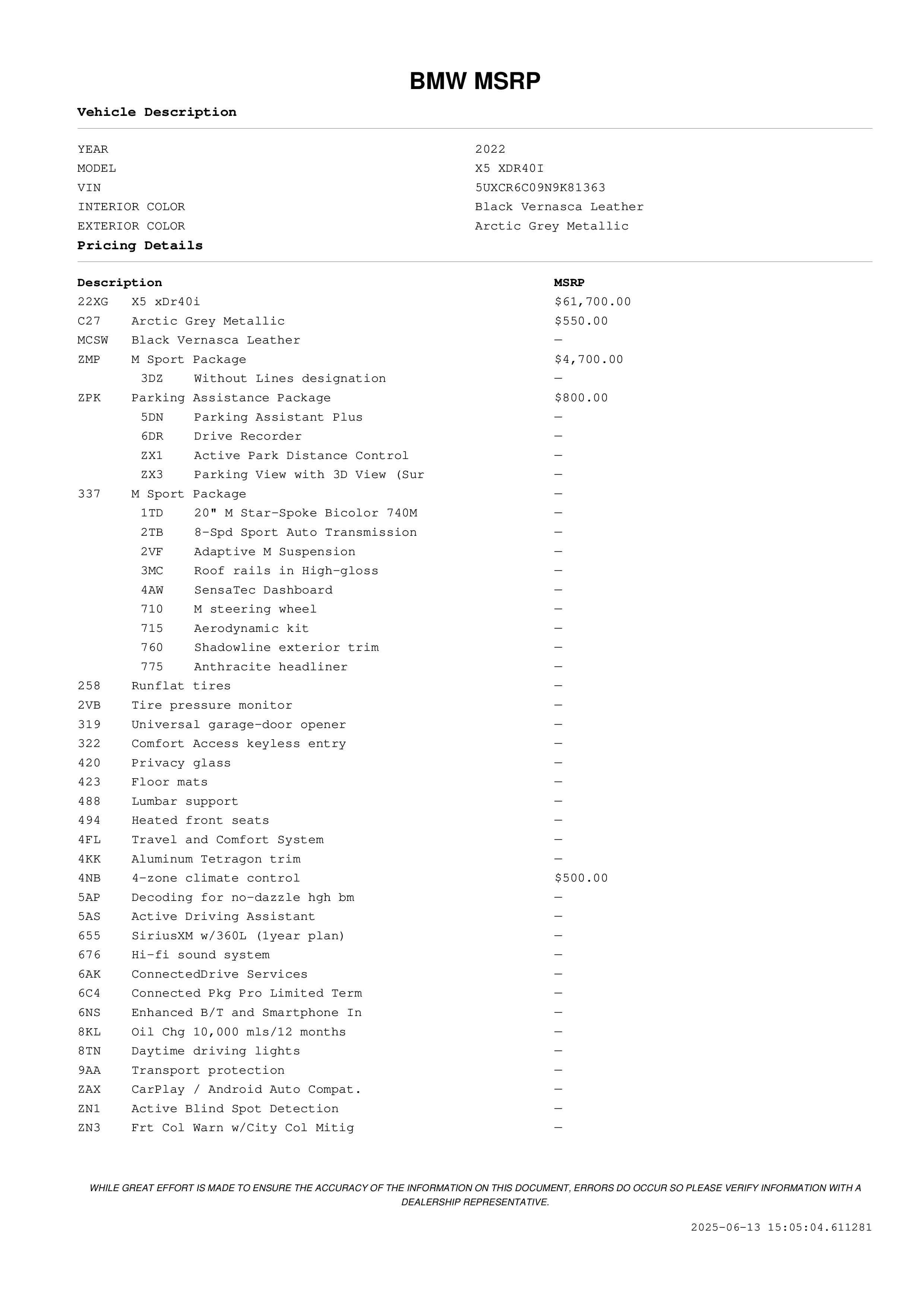 2022 BMW X5 40i in Fairfield CA For Sale - Image 1