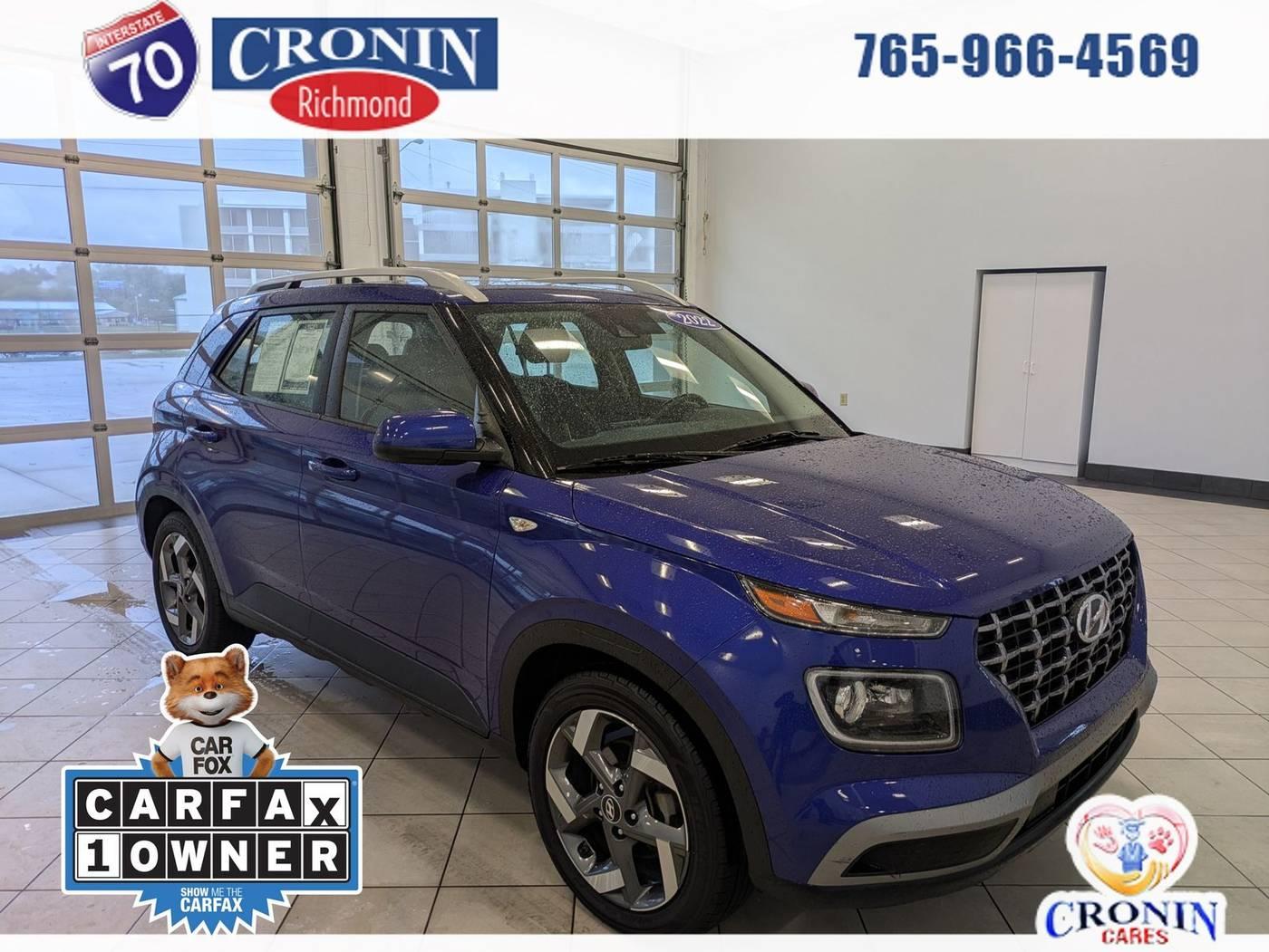 2022 Hyundai Venue Limited in Richmond IN For Sale - Image 1