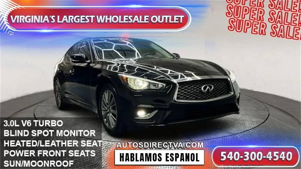 2022 INFINITI Q50 LUXE in Manassas VA For Sale - Image 1