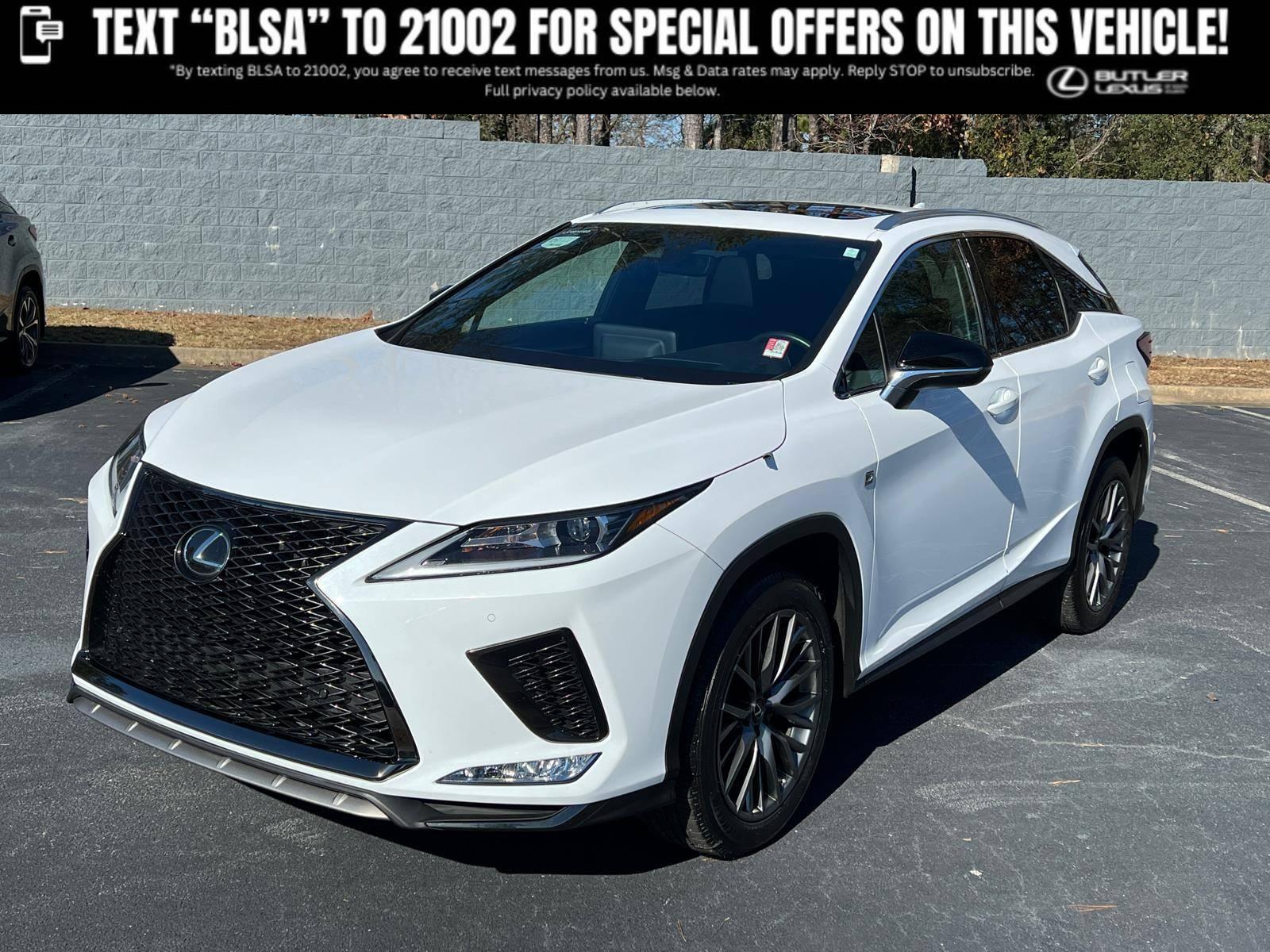 2022 Lexus RX RX 350 F Sport in Union City GA For Sale - Image 1