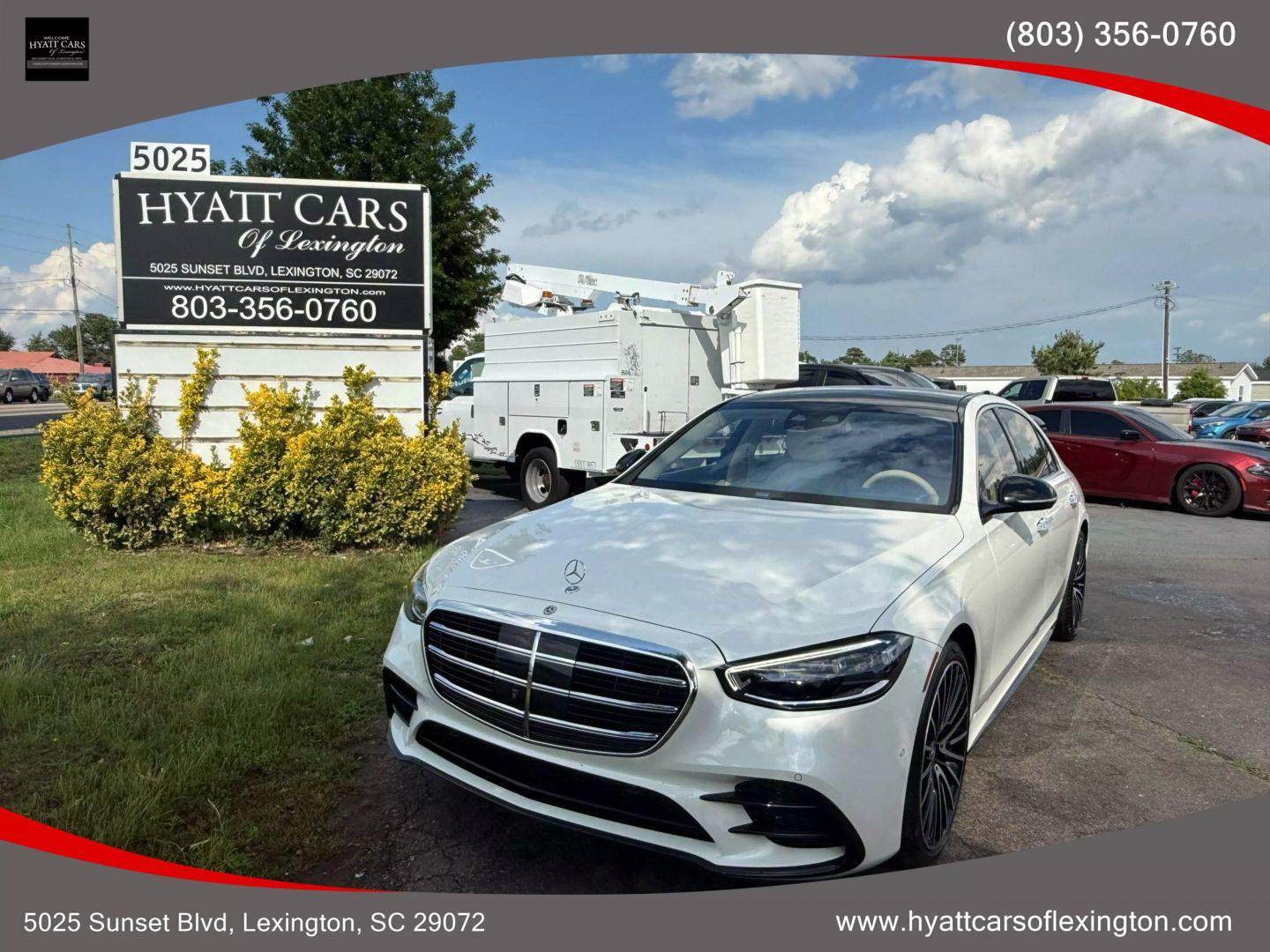 2022 Mercedes-Benz S-Class S 500 in Lexington SC For Sale - Image 1