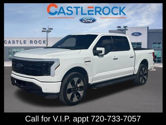 2023 Ford F-150 Lightning Platinum in Castle Rock CO For Sale - Image 1