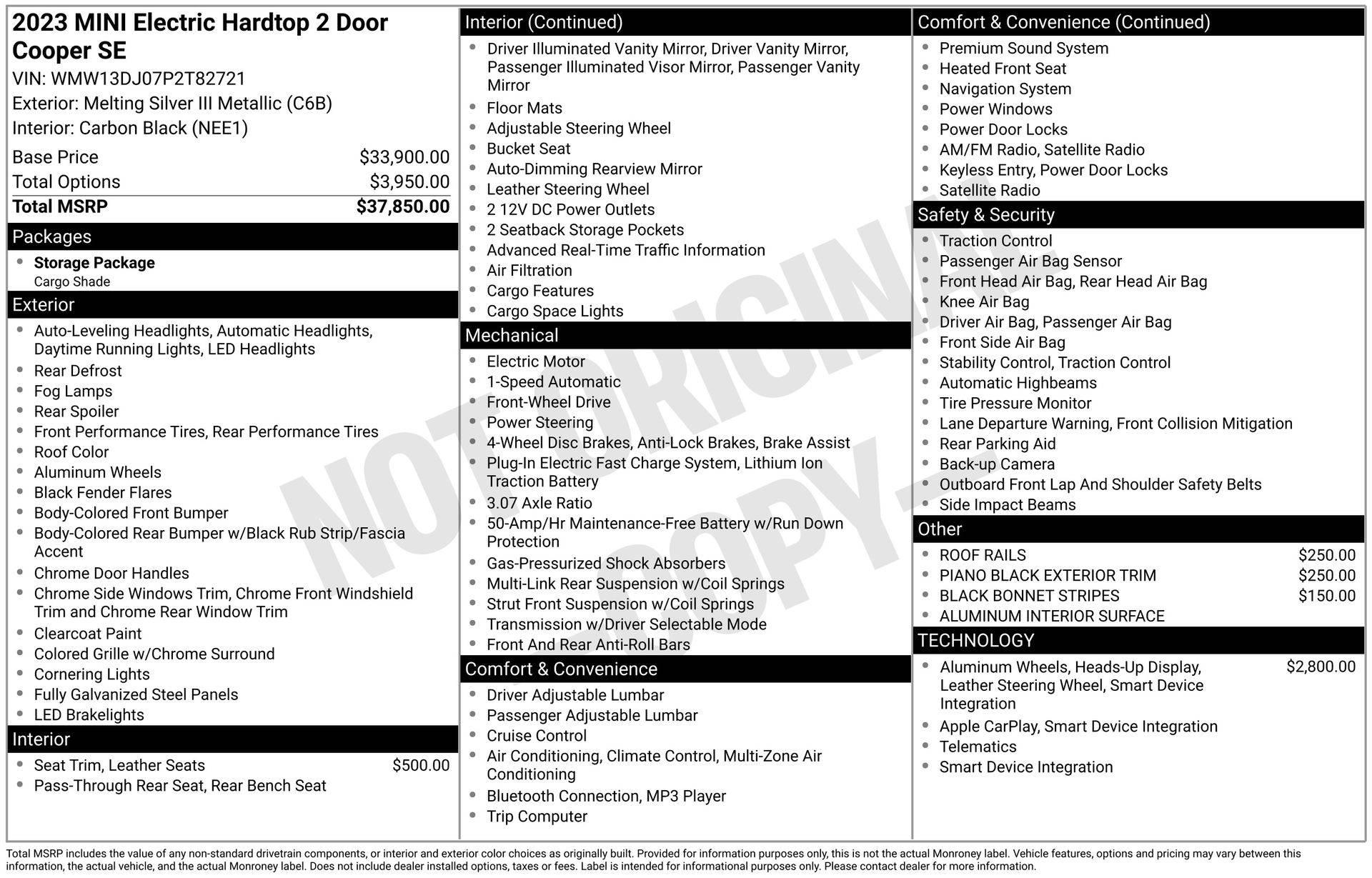 2023 MINI Electric Hardtop Cooper SE in Thousand Oaks CA For Sale - Image 1
