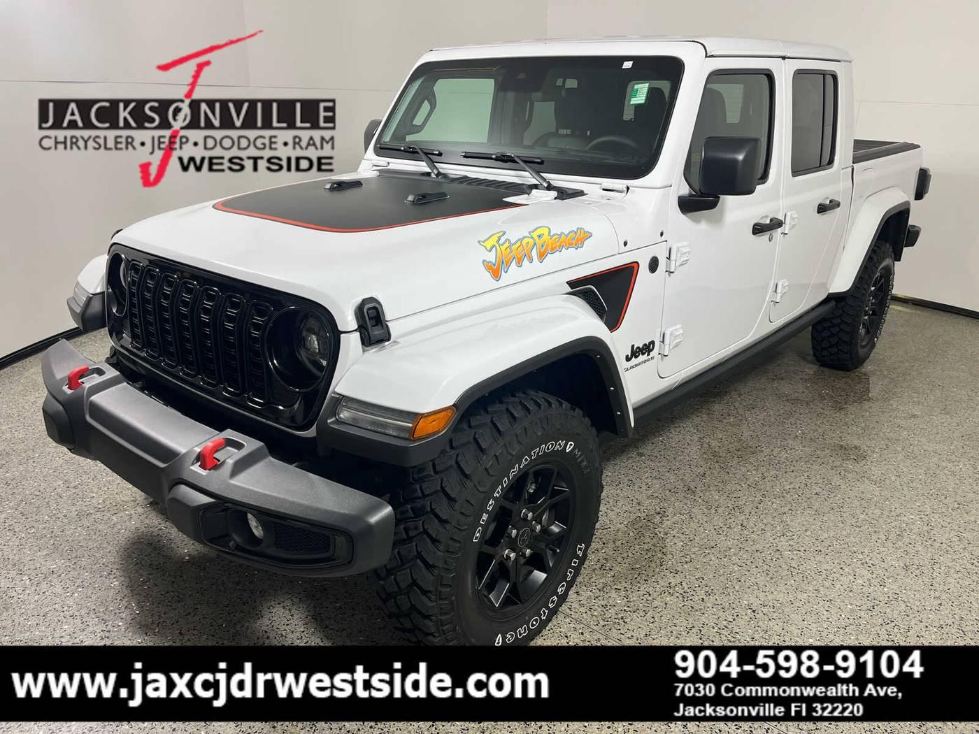 2024 Jeep Gladiator Jeep Beach in Jacksonville FL For Sale - Image 1